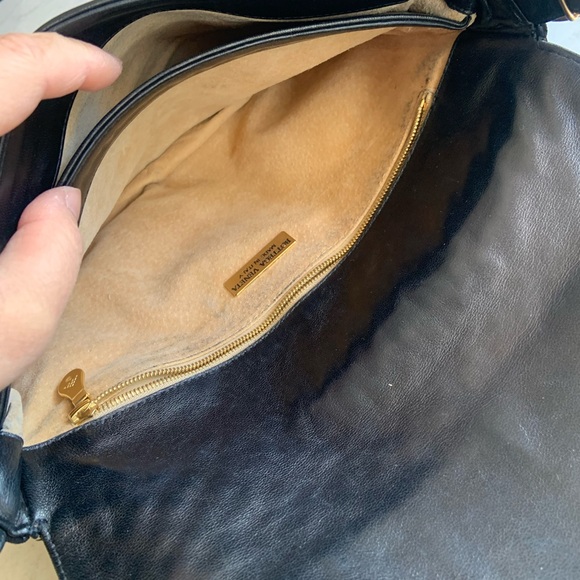 Bottega Veneta Black Leather Bag